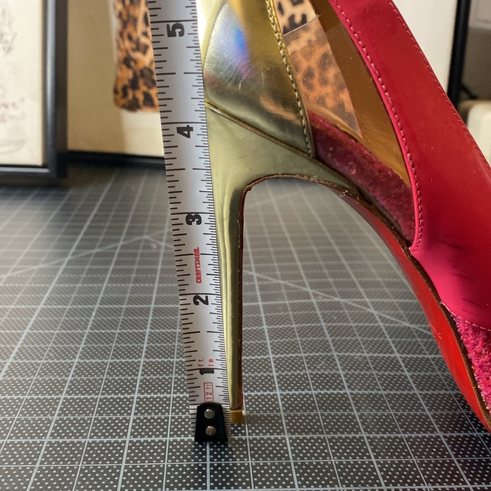 Christian Louboutin Galata 120CM multi color patent leather Heels Size EU 40 - Picture 10 of 12